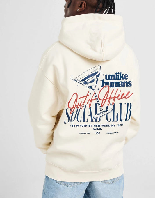 Unlike Humans Cocktail Hoodie